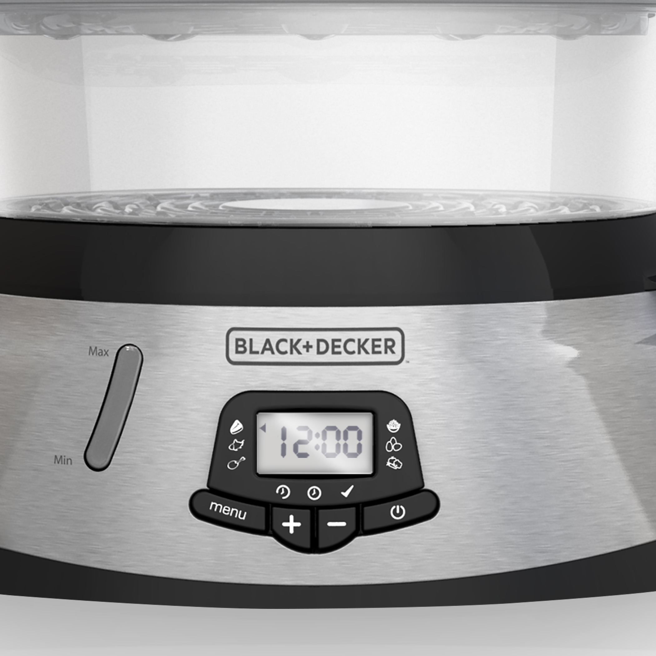 3 Tier Digital Programmable Steamer